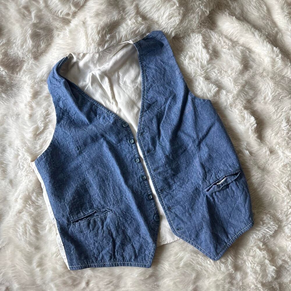American-vintage Women's Blue Vest